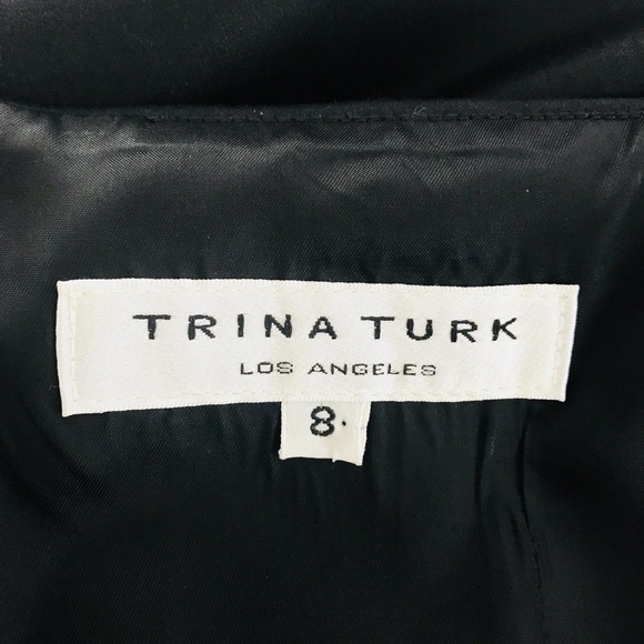 Trina Turk Strapless Fitted Stretch Dress Sz 8 - Picture 5 of 9